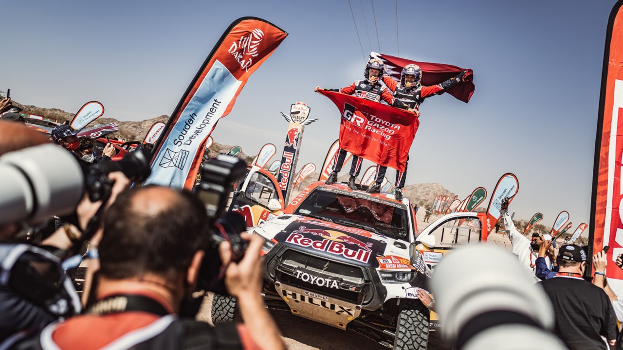 TOYOTA GAZOO Racing zwycięża w Rajdzie Dakar